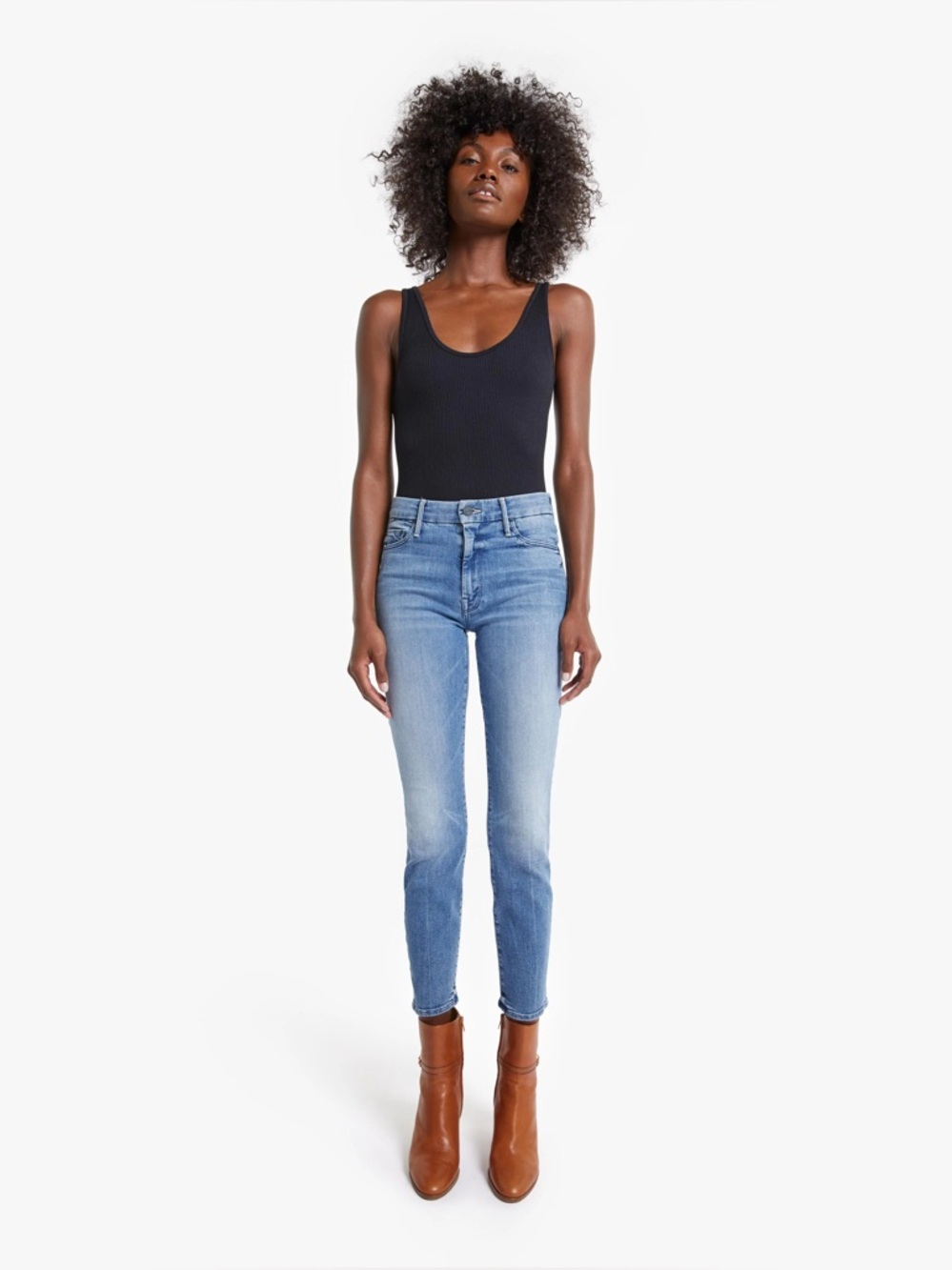 MOTHER The Looker Ankle Jeans in We The Animals
